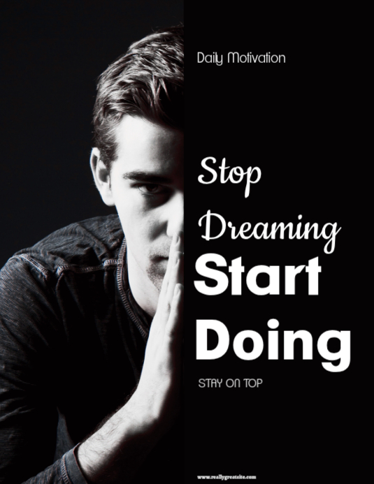 Daily Motivation Quote Template | PosterMyWall