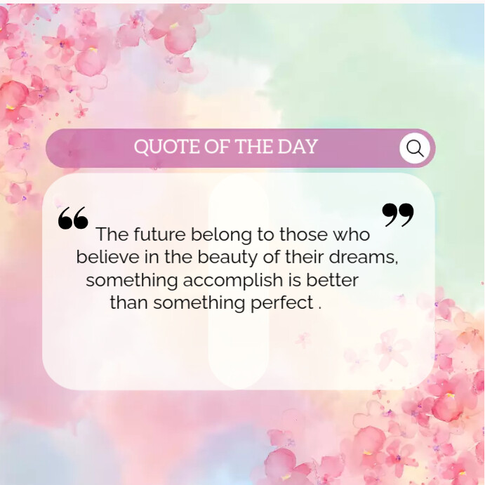 Daily motivation quote template design | PosterMyWall