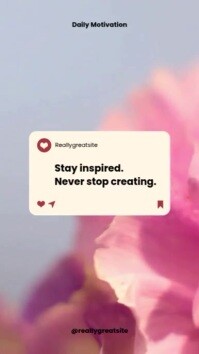 Dailymotivation Api daily motivation template | PosterMyWall