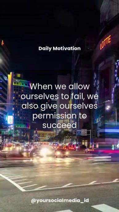 Dailymotivation Api Copy of daily motivation template | PosterMyWall