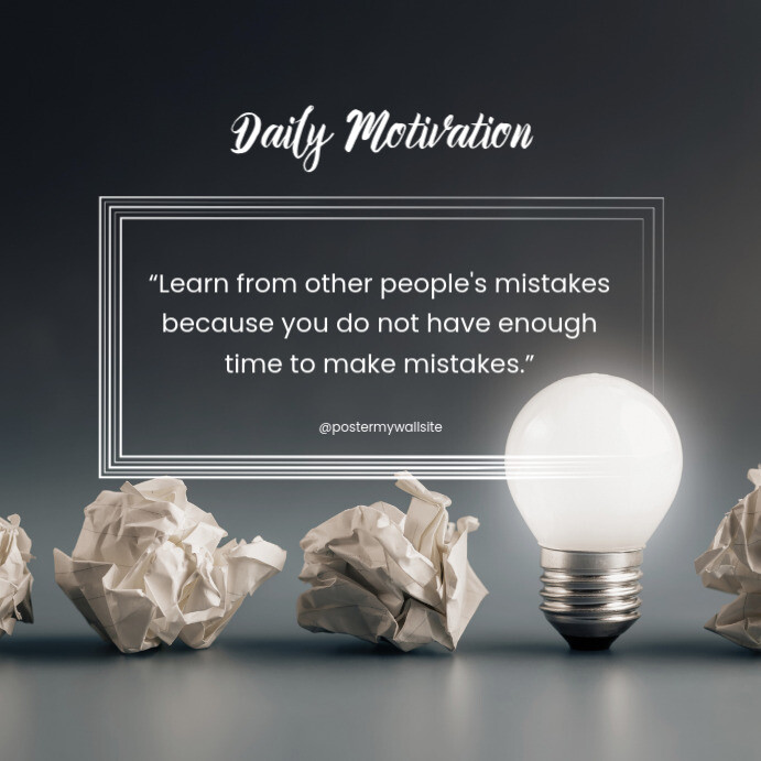 Dailymotivation Api daily motivation template | PosterMyWall