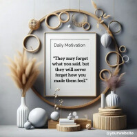 Daily Motivational Quotes Template | PosterMyWall