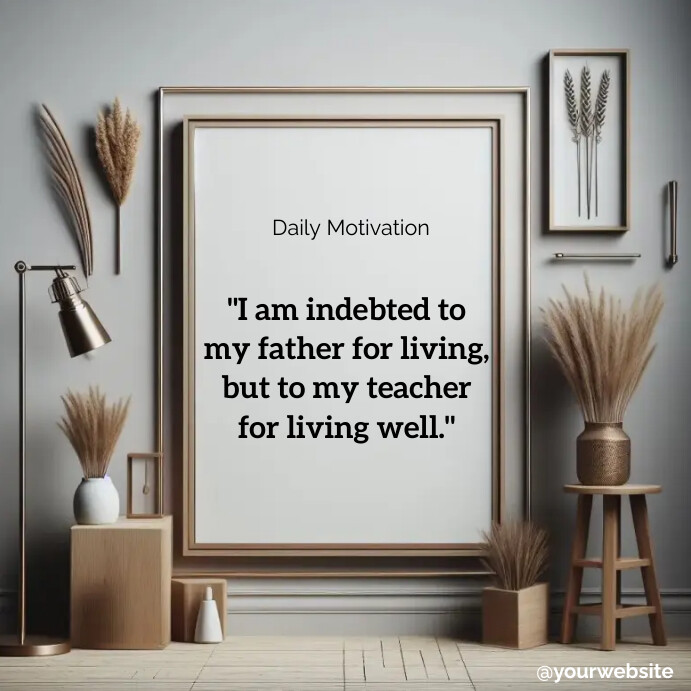 Daily Motivational Quotes Template | PosterMyWall