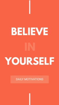 DAILY MOTIVATIONS Digital Display (9:16) template