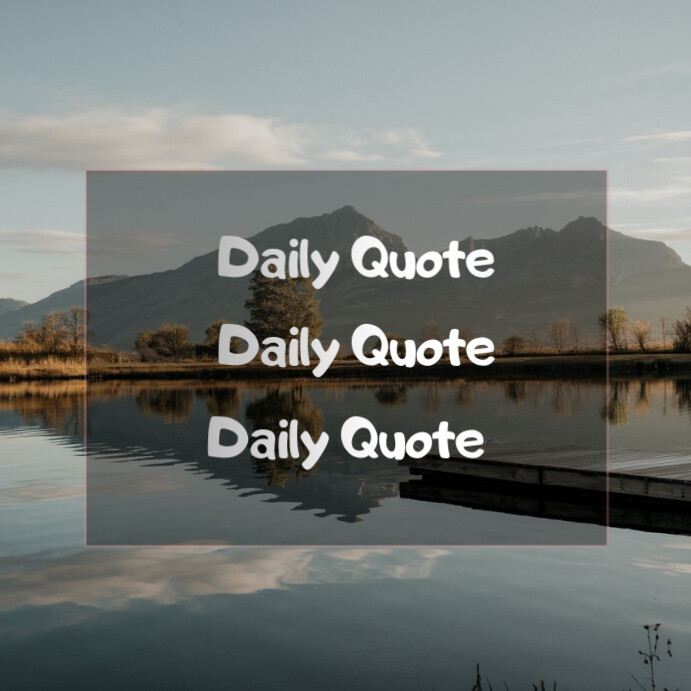 Daily Quote background Template | PosterMyWall
