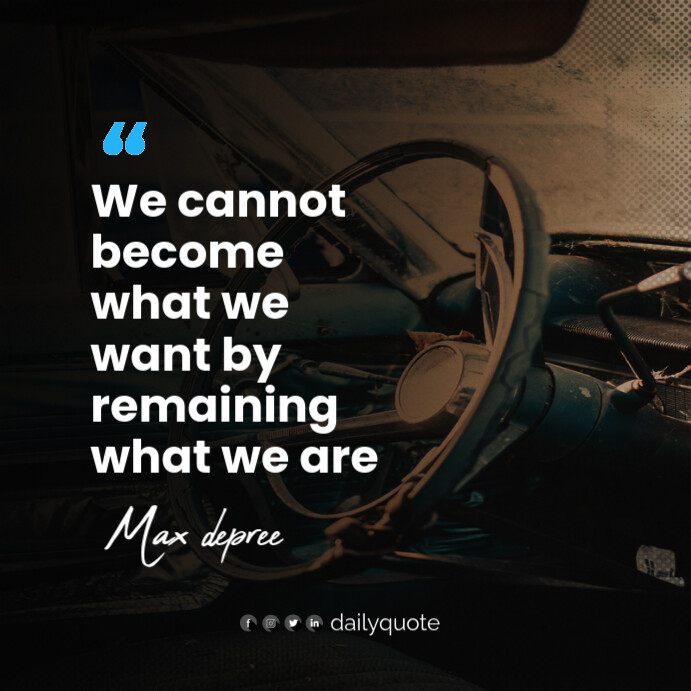Daily quote motivation template design Instagram Post