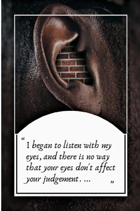 Perception And Judgment Posters Template | PosterMyWall