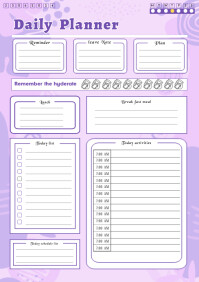 Flyer Routine daily routine Template | PosterMyWall