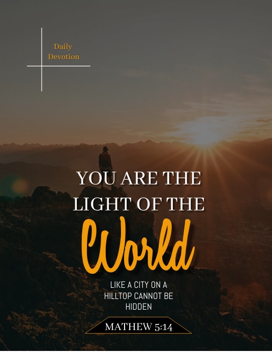 daily scripture Template | PosterMyWall