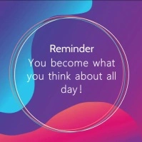 daily self - care reminders DESIGN TEMPLATE Instagram na Post