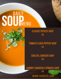 8,500+ soup menu Customizable Design Templates | PosterMyWall