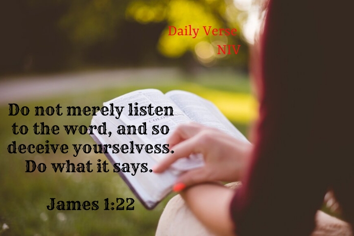 Daily Verse Template | PosterMyWall