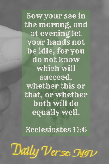 Daily Verse Template | PosterMyWall