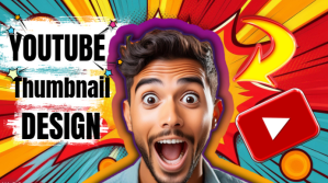 Daily Vlog Comic Thumbnail Design for Youtube YouTube-thumbnail template