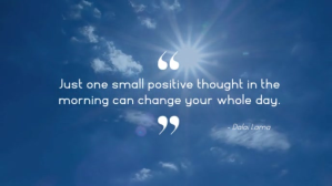 Blue Inspirational Quote Facebook-covervideo Template