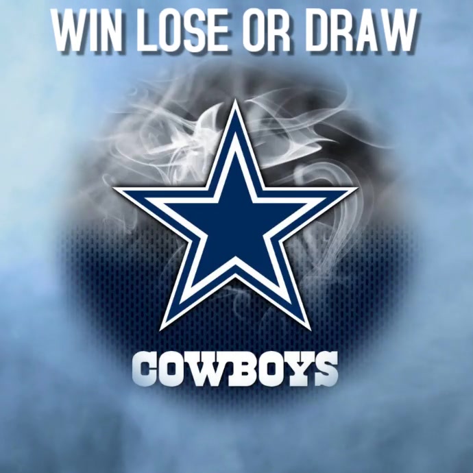 Dallas Cowboys Template PosterMyWall
