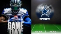 Dallas Cowboys Digitalt display (16:9) template