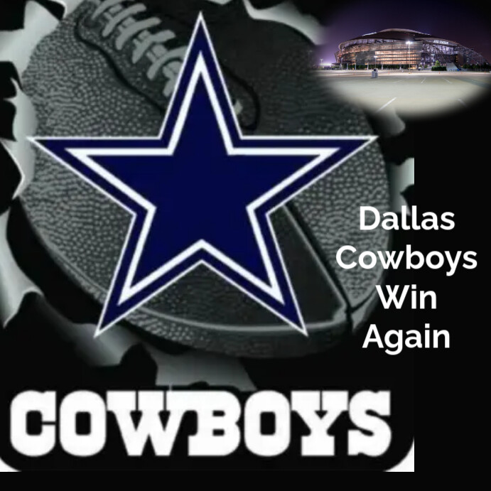 Dallas Cowboys Template PosterMyWall Dallas Cowboys Template PosterMyWall