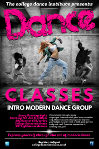 1 840 Dance Academy Customizable Design Templates Postermywall