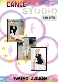 Dance Academy Flyer A5 template