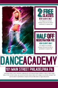 20 740 Customizable Design Templates For Dance Class Postermywall