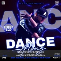 Morado Dance Along Instagram na Post Template