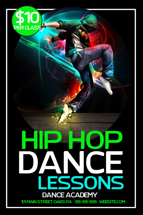 Create Free Dance Posters In Minutes Postermywall