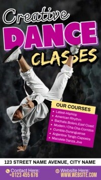 Dance Classes Instagram-Reel template