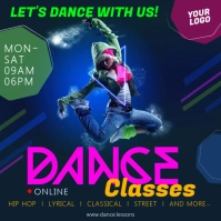 DANCE CLASSES BANNER Message Instagram template