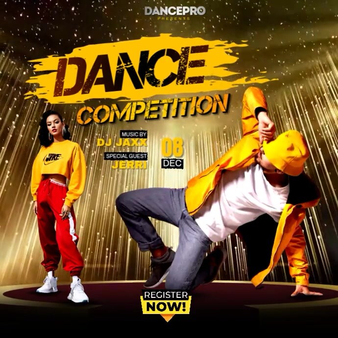 Dance Competition Ads Template | PosterMyWall