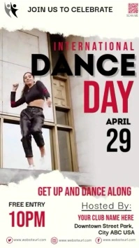 dance day, event Instagram Story template