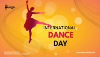 dance day blog header social post template