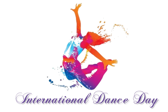 Dance Day Etykieta template