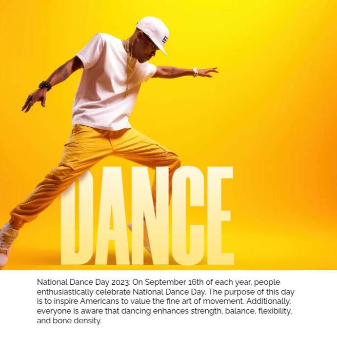 Dance Day Instagram Post Template | PosterMyWall