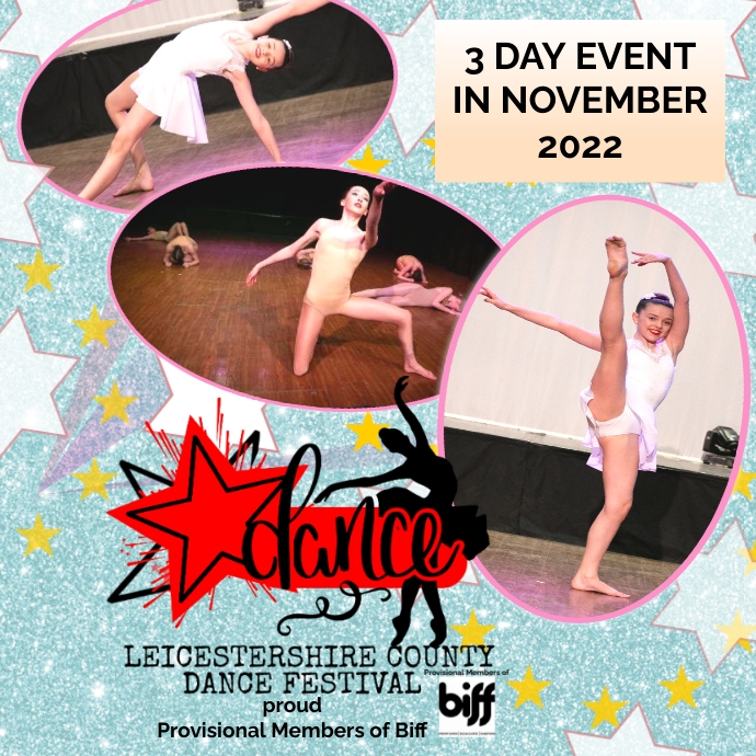 Dance Event Logo template