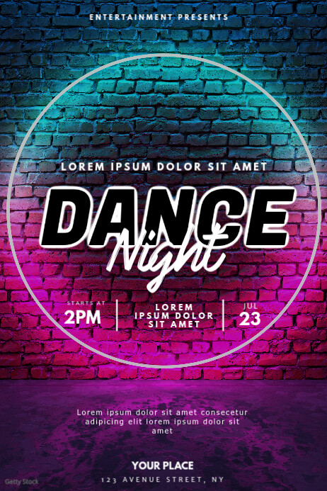Dance event flyer template | PosterMyWall