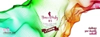 Dance party Facebook Cover Photo template