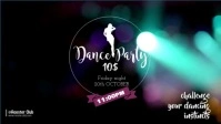 Dance party Facebook-Covervideo (16:9) template