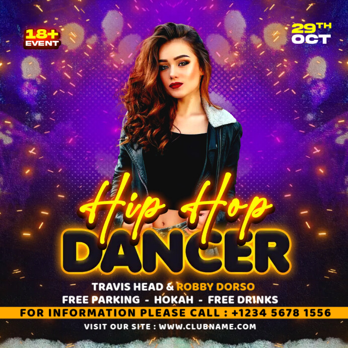 Copy of Dance Party | PosterMyWall