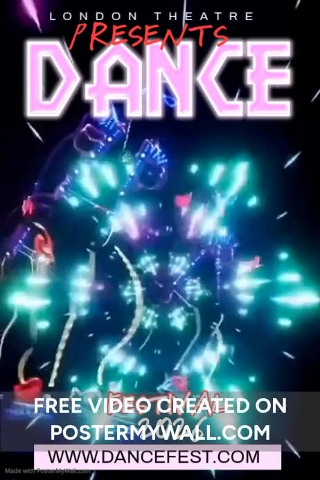 DANCE PARTY Modelo | PosterMyWall