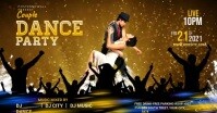 Dance Party Template Facebook Shared Image