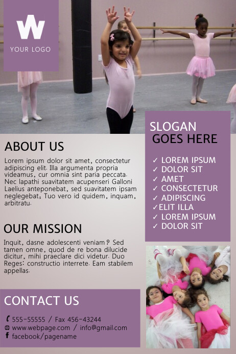 template dance poster templates educational flyer posters postermywall customize designed