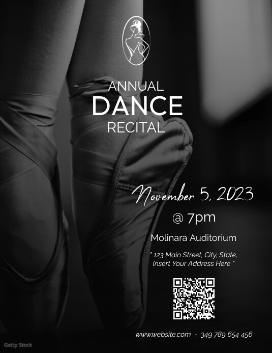Copy of dance recital flyer advertisement | PosterMyWall