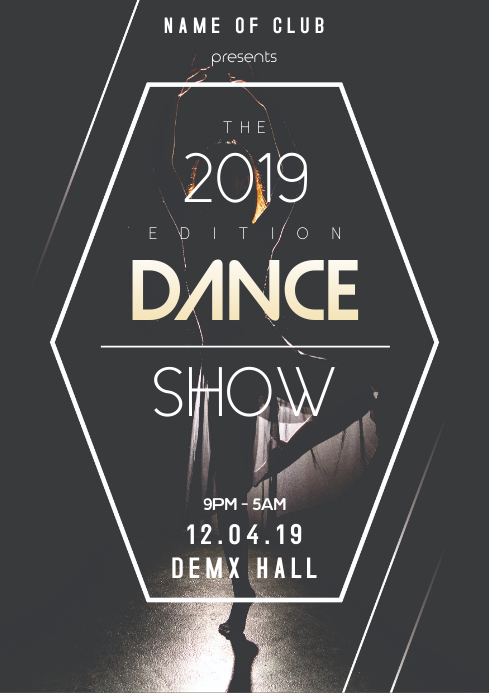 Dance Flyer Template Word