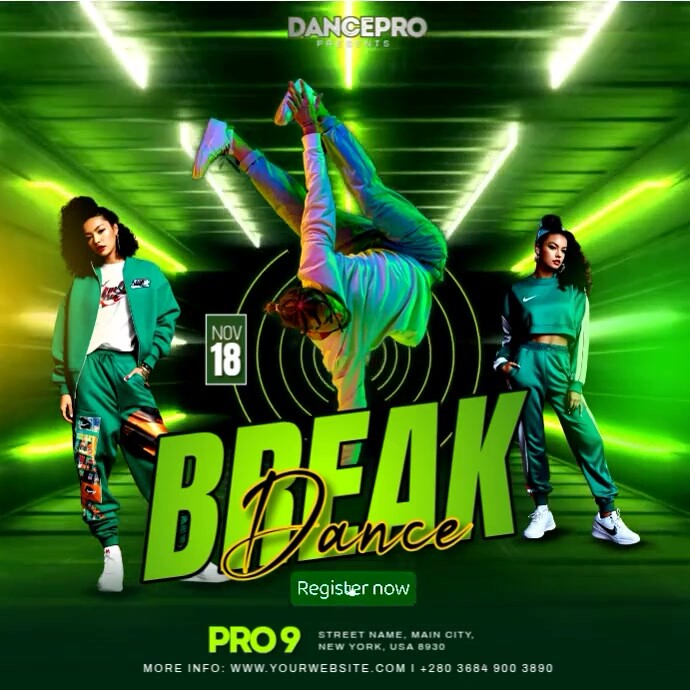 Dance Showdown Program Sample Dance Showdown Ads Template | PosterMyWall