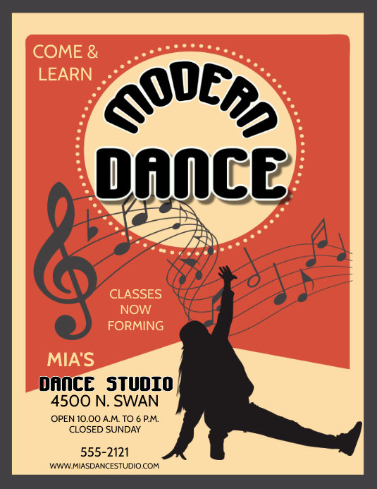 Copy of DANCE STUDIO | PosterMyWall