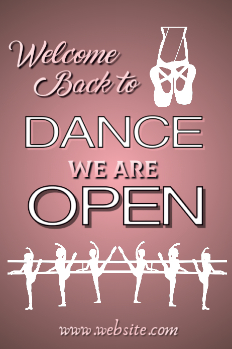 Dance Studio Open Poster Template | PosterMyWall