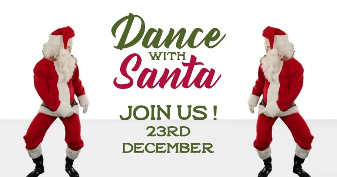 Copy of Dance with santa | PosterMyWall