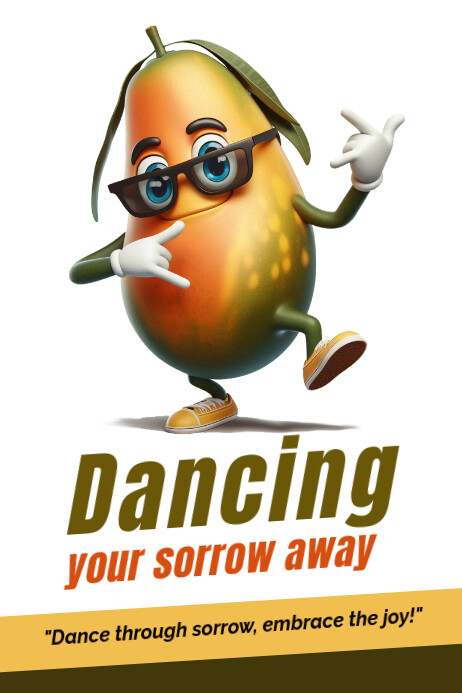 Dancing Sorry Copy of Dance your sorry away | PosterMyWall