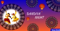 Dandiya Night Facebook Ad template